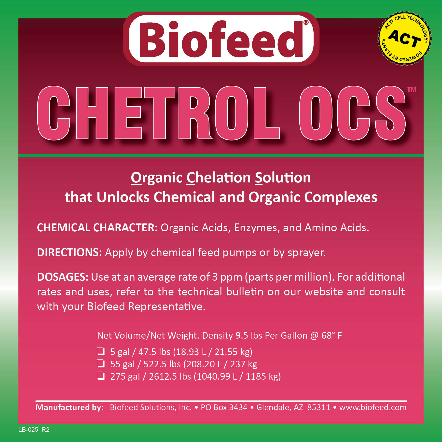Organic Chelating Agent